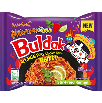 SAMYANG - Buldak Habanero Lime Hot Chicken Flavor Ramen 140g